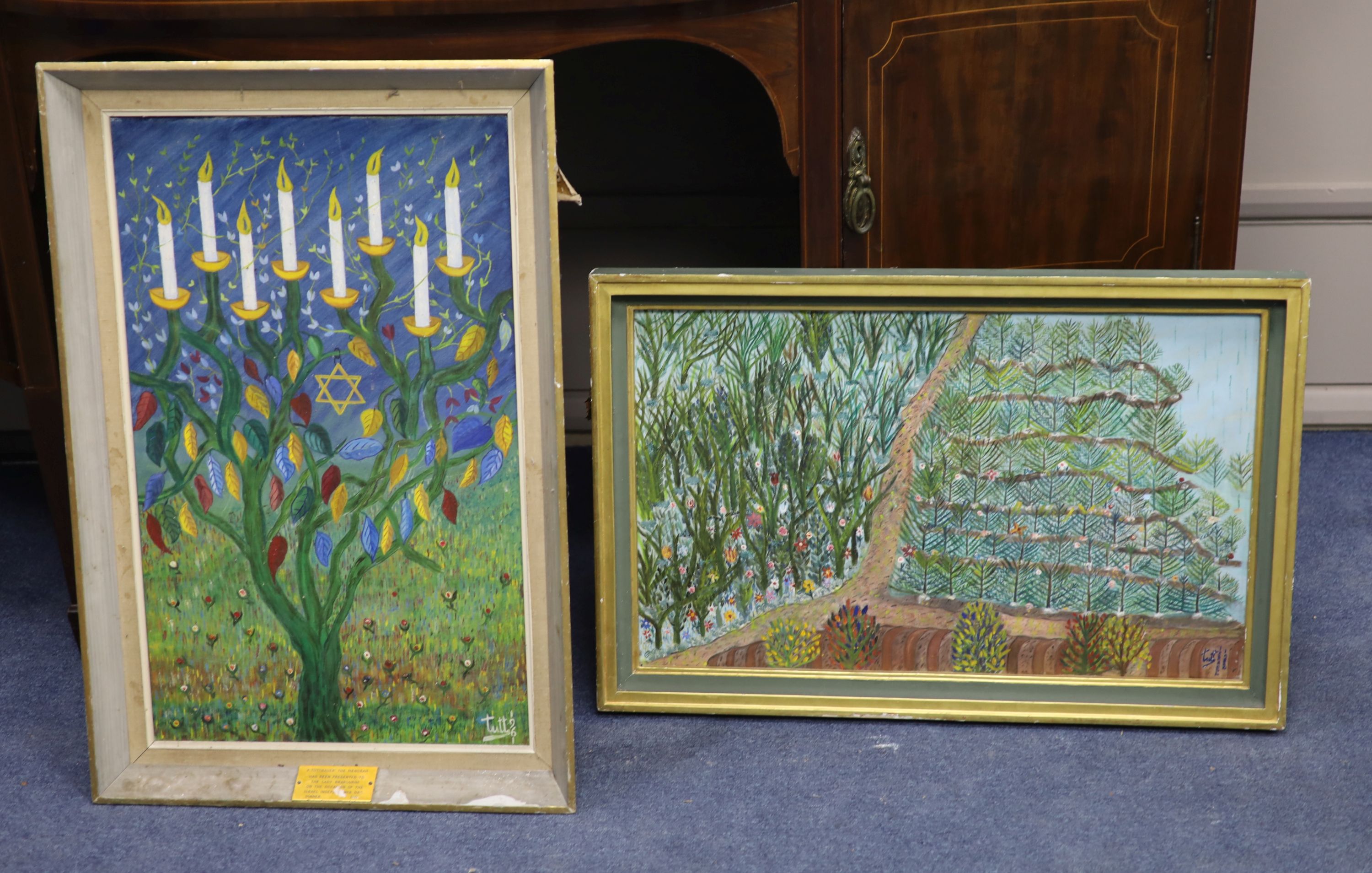 Phoebus Tuttnauer (1890-1965) Menorah